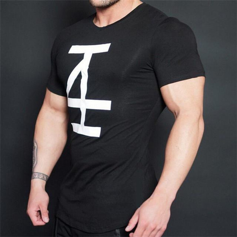 LiveFit Fashion men's t shirt Men Crossfit Tops T-shirts Rise New Bodybuilding Muscle Brothers Cotton Male Fit camiseta Tees LiveFit Fashion men's t shirt Men Crossfit Tops T-shirts Rise New Bodybuilding Muscle Brothers Cotton Male Fit camiseta Tees