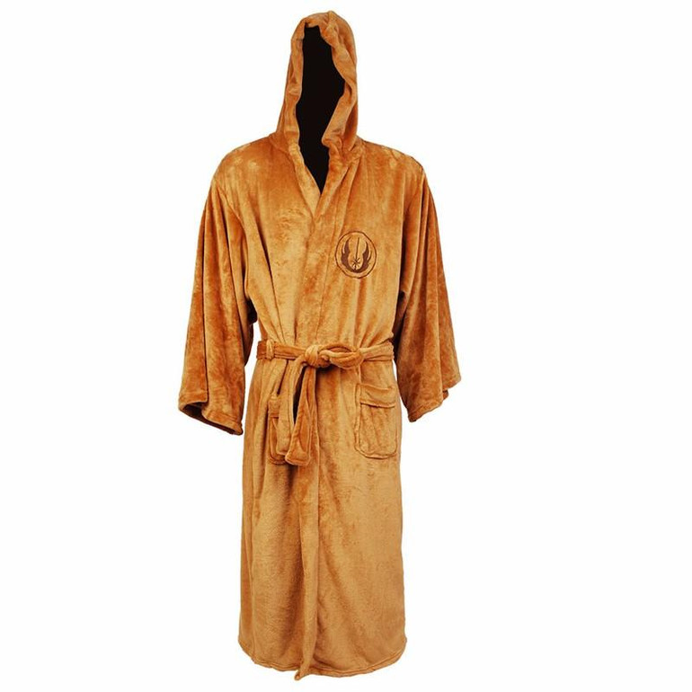 2017 Flannel Robe Male Star Wars Bath Robes Male with Hooded Winter Bathrobe Long Thick Sleepwear for Men Jedi Empire Nightgowns