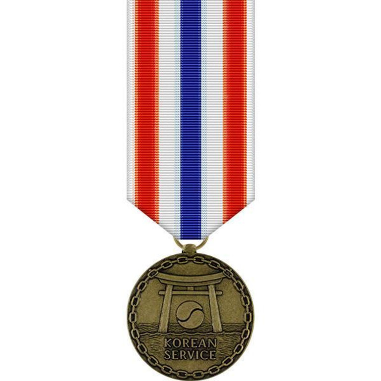 Merchant Marine Korean Service Miniature Medal Merchant Marine Korean Service Miniature Medal