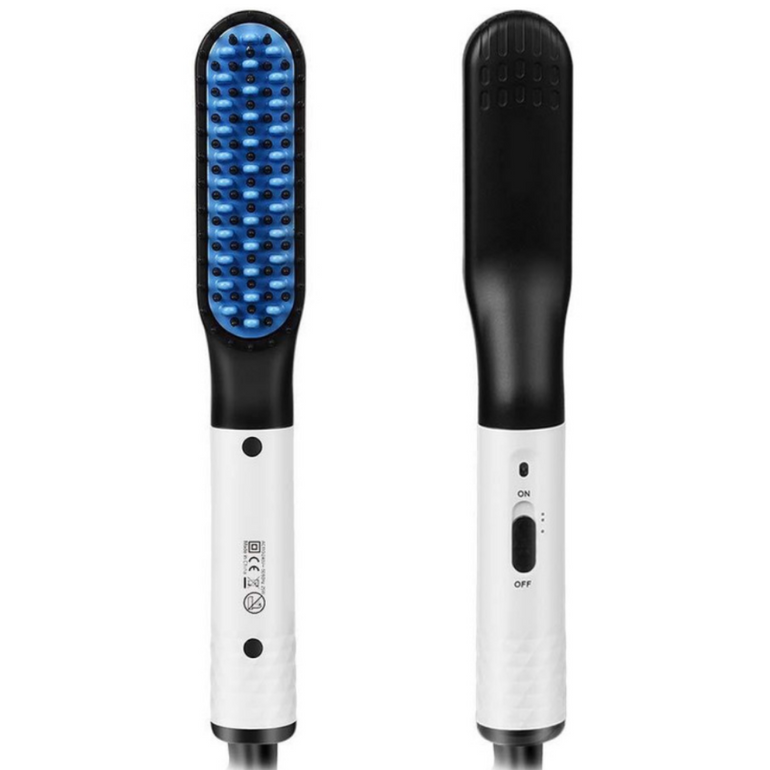New 2.0 Heated Beard Straightener Comb