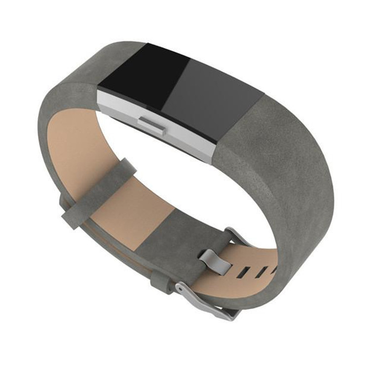 2017 Top Sales! COMLYO Genuine Leather Band For Fitbit Charge 2 Charge2 Smart Bracelet Strap Replace Watchband With Steel Buckle