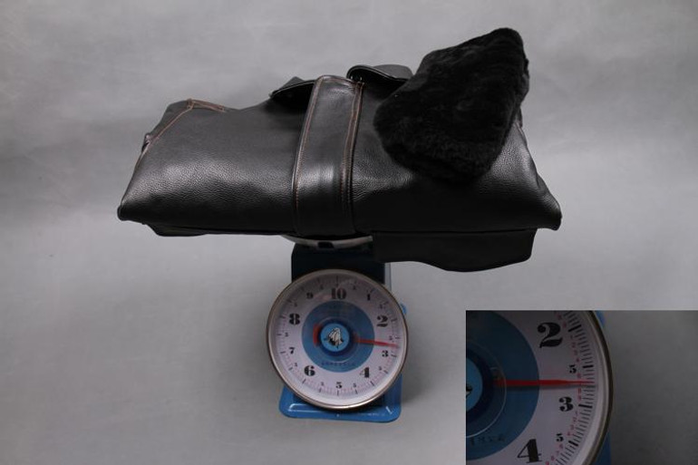 Cowhide for air force pilot leather jacket men's clothing fur collar outerwear autumn and winter genuine leather motorcycle