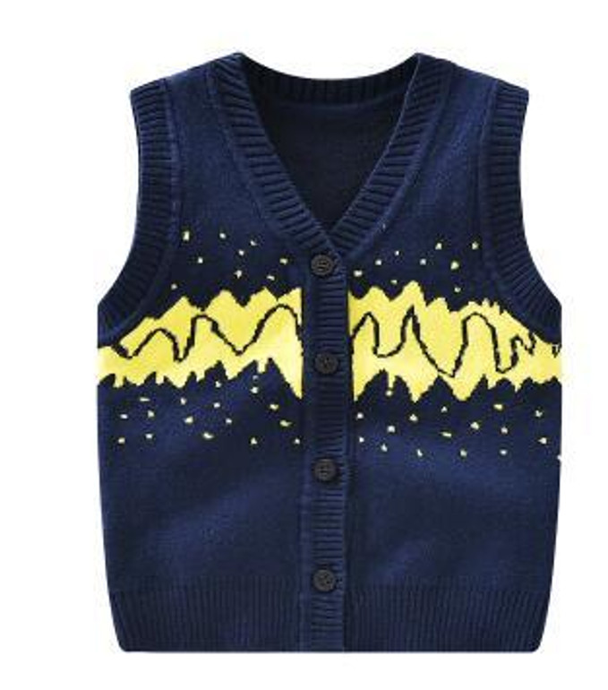 Cotton V-Neck Baby Vest Boys Girls Spring Autumn Kids Sweater Vest Infant Coats For Girls 2017 Fashion Baby Boys Clothing