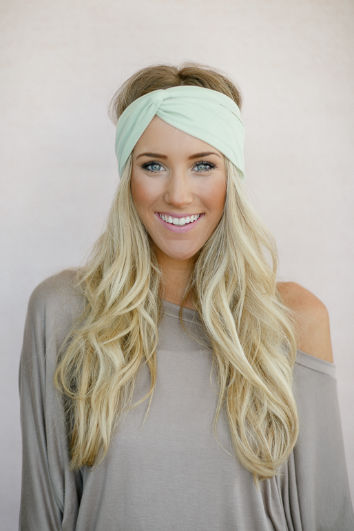 Mint Turban Headband
