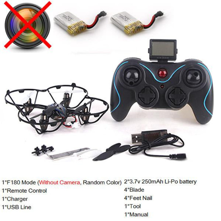 Minitudou RC Helicopters Flying Saucer Toy Hand Controlled 2.4G 4CH RC Quadcopter RTF Remote Control Drone With Camera HD