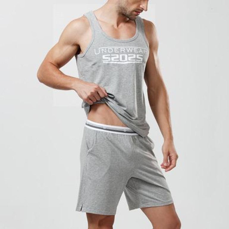 Free shipping Men's lounge sleepwear high quality comfortable modal cotton lounge set sleep bottoms