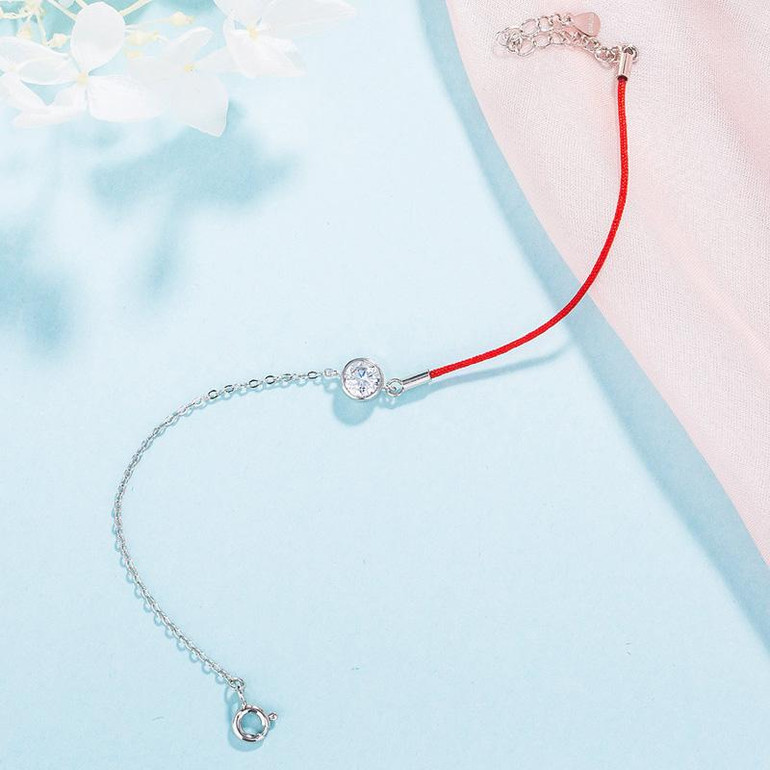 SA SILVERAGE 925 Sterling Silver Charm Bracelets &amp; Bangles for Women Fine Jewelry Rhinestones Silver Bangle Bracelet Pulseiras