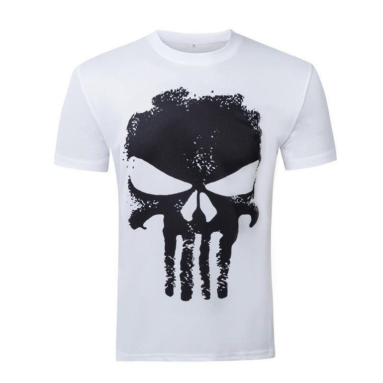 Fashion 3D Funny Men Top Print Male tactical t shirt Brand Design Quality punisher t shirt Summer Short Sleeve Tees ZOOTOP BEAR