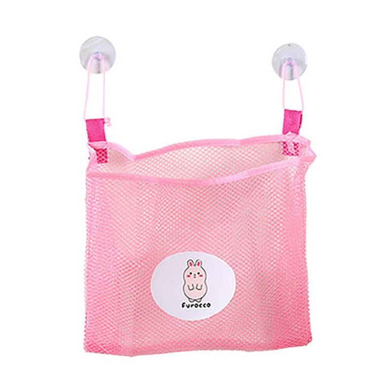 2017 ISHOWTIENDA Fashion Baby Kids Bath Time Tidy Storage Toy Suction Cup Bag Mesh Bathroom Organiser Net