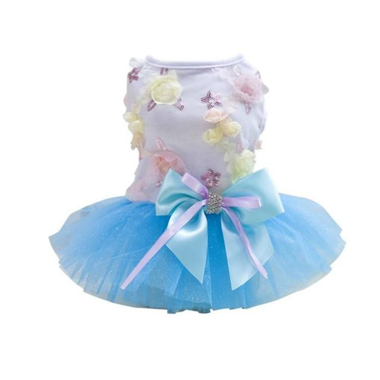 2017 New Puppy Dog Princess Folral Lace Sequins Skirt Tutu Dress Pet Summer Dog Clothes Dog Dresses 2017 New Puppy Dog Princess Folral Lace Sequins Skirt Tutu Dress Pet Summer Dog Clothes Dog Dresses