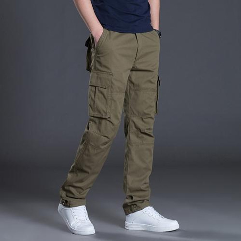 2017 Brand New Tactical Men Pants Trousers Men's Cargo Pants Casual Mens Pant Multi Pocket Military Men Outdoors Cotton Trousers