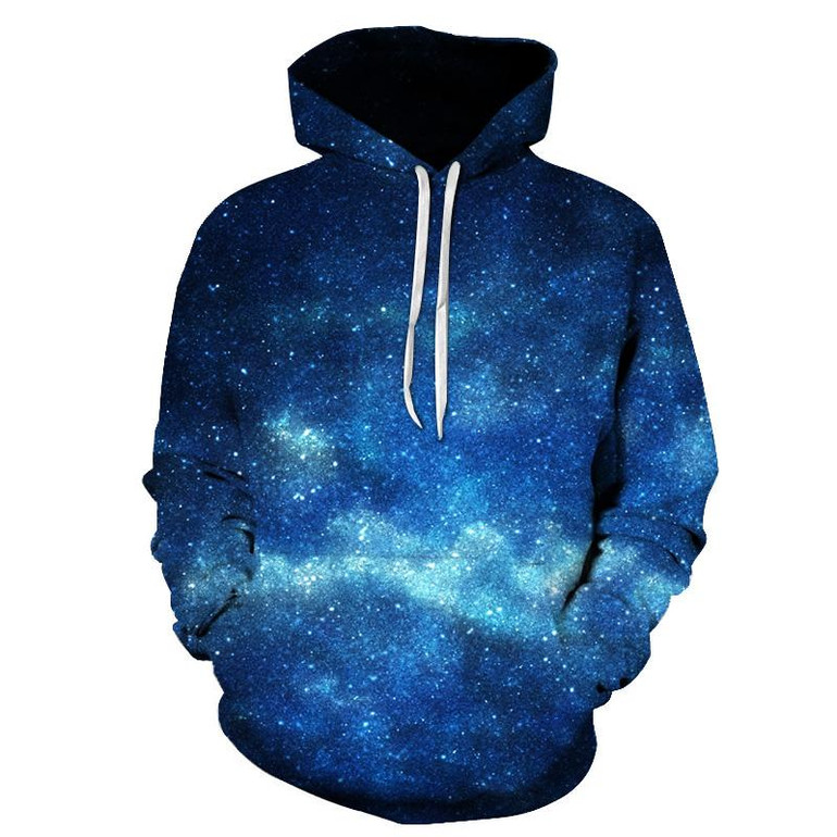 Space Galaxy Hoodies Men 2017 New Fashion Autumn Winter Sportswear Hooded Hoody Casual Pullover 3D Hoodie Sweatshirt Dropship