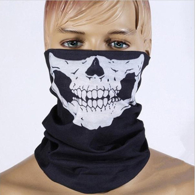 2016 Novelty Skull Wicking Seamless Washouts Scarf Fashion Cool Outdoor Ride Bandanas Sport Skull Scarves