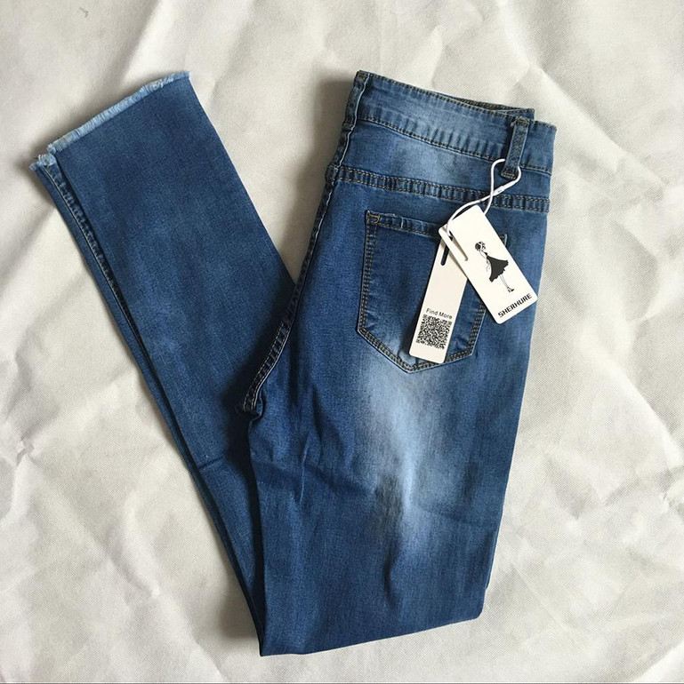 2017 High Waist Women Jeans Tassles Women Ninth Denim Pants Skinny Jeans For Women Pencil Pants Female Ripped Jeans For Women 2017 High Waist Women Jeans Tassles Women Ninth Denim Pants Skinny Jeans For Women Pencil Pants Female Ripped Jeans For Women