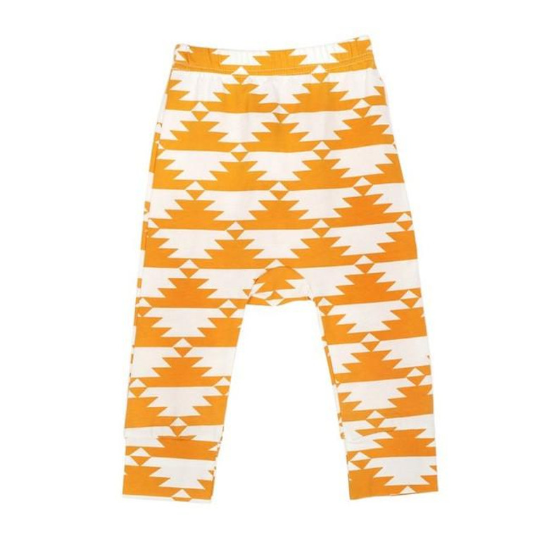 2016 Fashion Infant Baby Boys Girls Printed Pants Leggings Harem Pants Trouser Bottoms 0-2Y