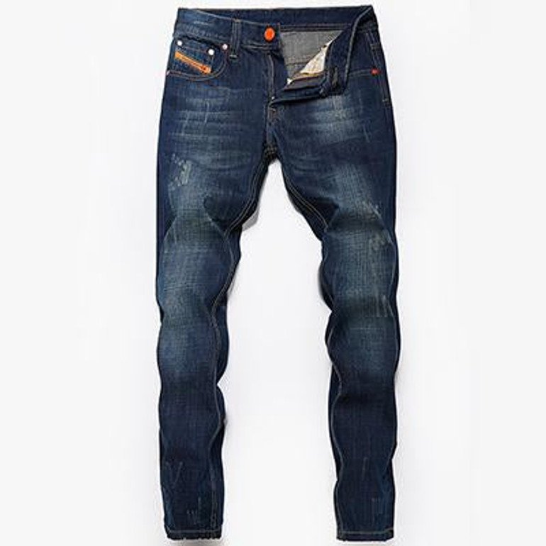 2016 fashion cotton straight Thin models young men jeans classic new denim jeans long pants men warm high quality winter jeans