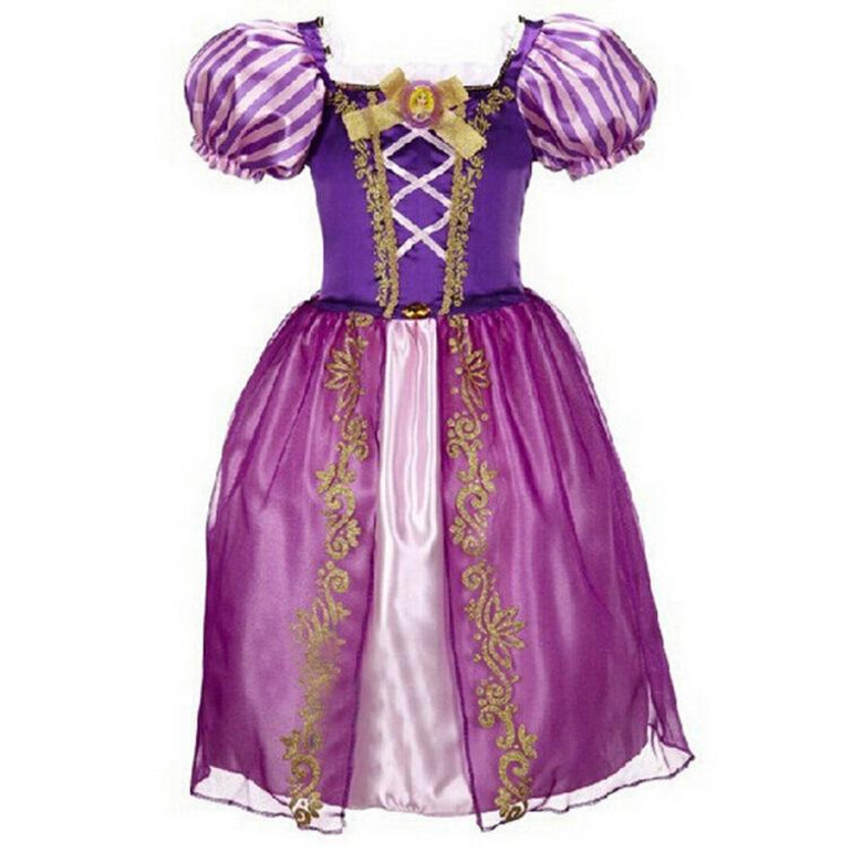 2017 New Summer Baby Girl Princess Dresses Snow White Cinderella Cosplay Dress Toddler Girls Party Birthday Costume Vestido