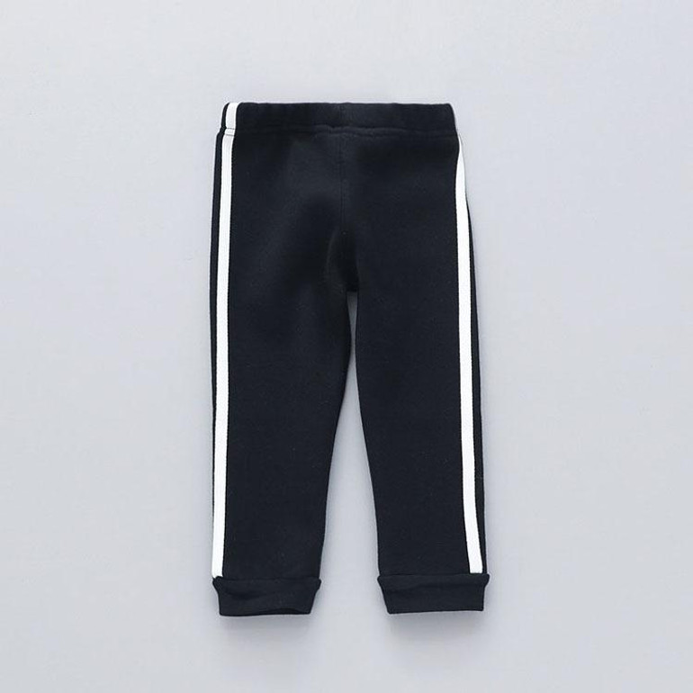 2017 Winter Baby Boys Girls Trousers in Winter Pants Thickening Sports Pants Cotton for Baby Girls Kids Elastic Winter Trouser