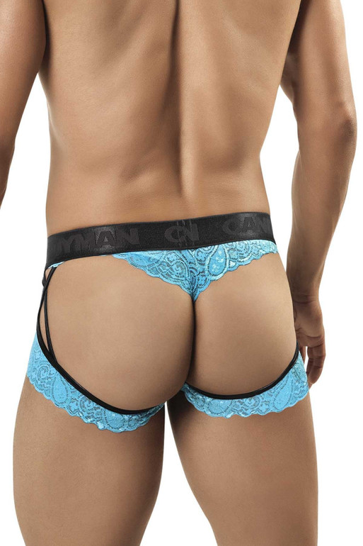Candyman Blue Lace Jock Thong