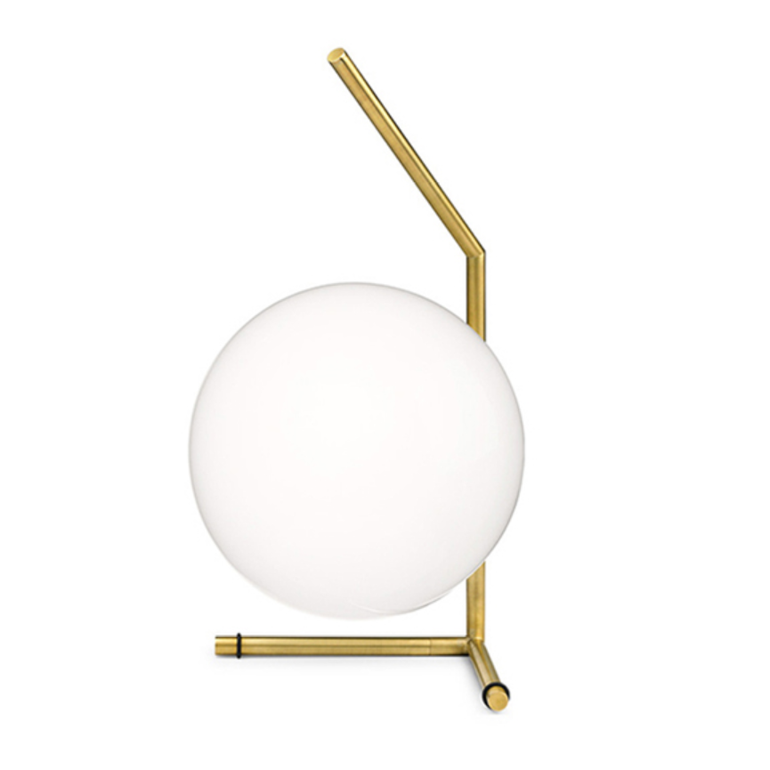 Modern Nordic Round Glass Table Lamp