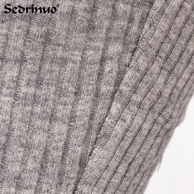 2016 Women Jumpsuit Two pieces Knitted Rompers outfits Long Pants Rompers Jumpsuit 2 Piece Set Crop Tops Bodycon Palysuit gray