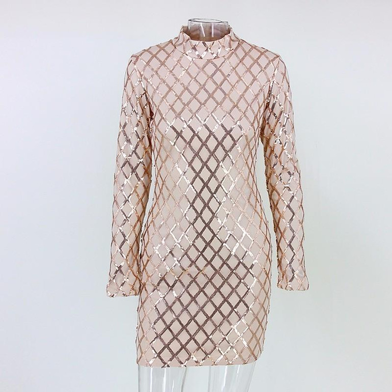 NATTEMAID Women Autumn Winter Dress Sexy Black long sleeve Dresses sequin Nightclub Wear Party Bodycon dress vestido de festa NATTEMAID Women Autumn Winter Dress Sexy Black long sleeve Dresses sequin Nightclub Wear Party Bodycon dress vestido de festa