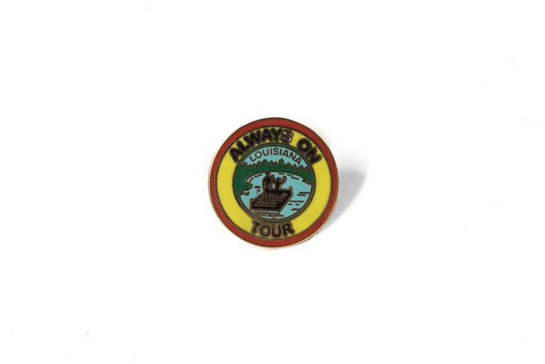 Politics 'Always On Tour' Enamel Pin
