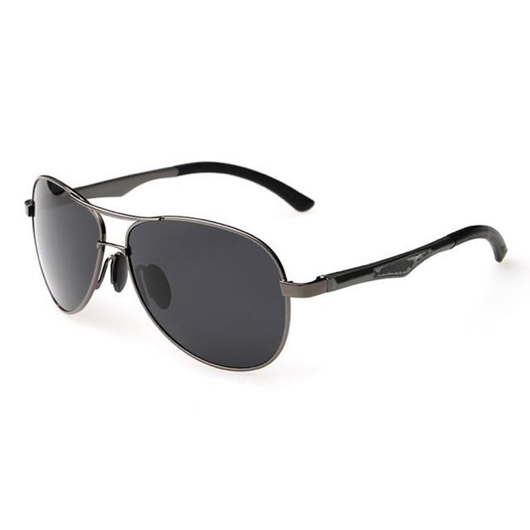 POLARSNOW Brand Men Retro Aluminum Sunglasses Polarized Lens Vintage Eyewear Accessories Sun Glasses 2017 Driving Oculos