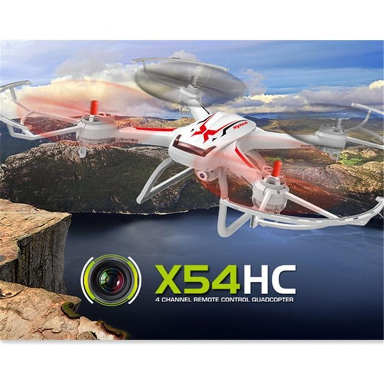 Original Syma X54HC RC Quadcopter Drone With Camera 2.4G 6-Axis RC Helicopter Barometer Height Mode Headless Mode Dron RTF