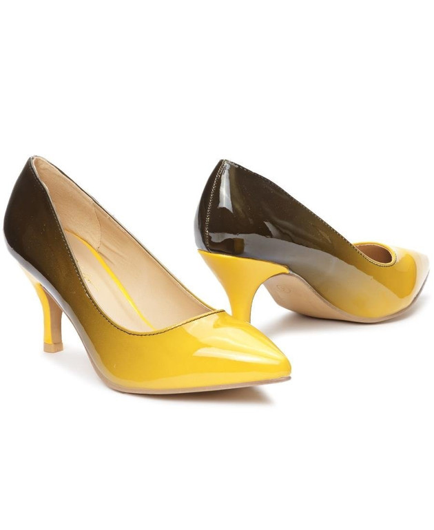 Kitten Heel - Mustard Kitten Heel - Mustard