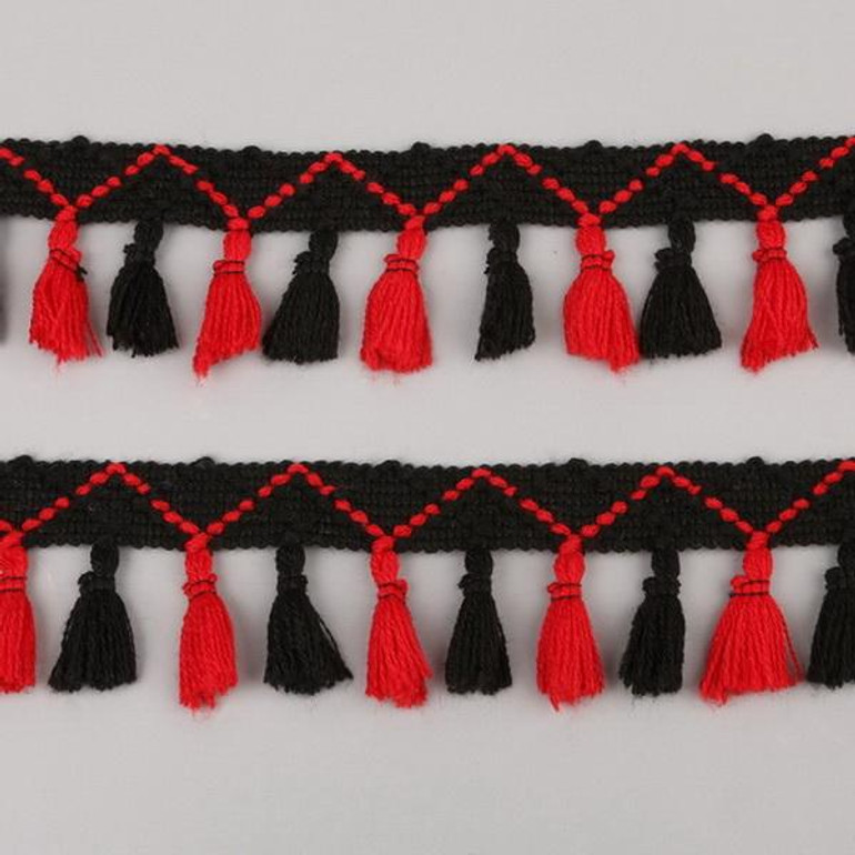 2 Yard/Lot Pom Pom Tassel 45mm Pompoms Trim Ball Fringe Ribbon Apparel Lace Fabric Cord DIY Sewing Accessory