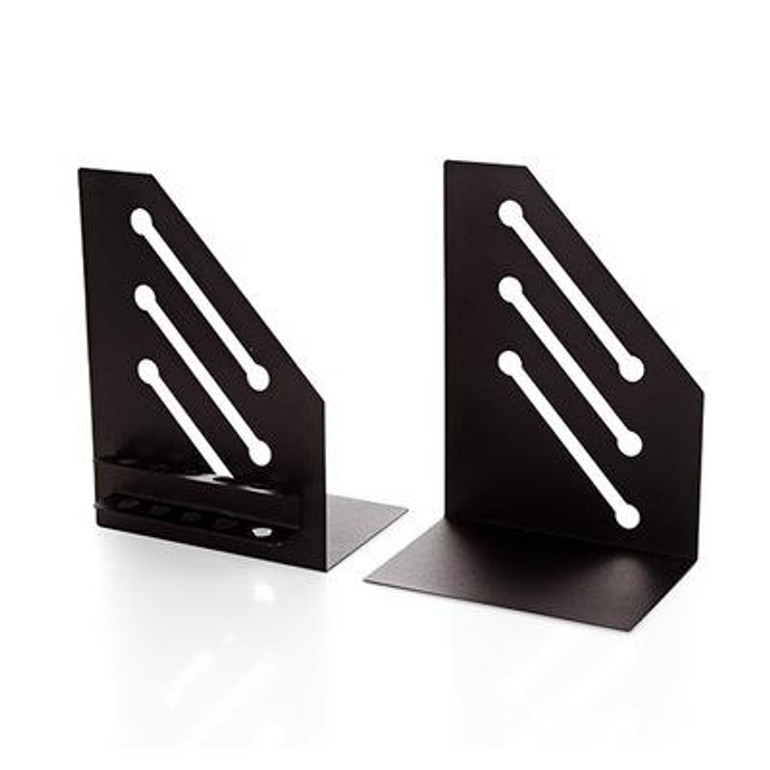 2 pcs/pair Fashion house shape Bookshelf Metal Bookend Desk Holder Stand for Books Organizer Gift Stationery Support Holder
