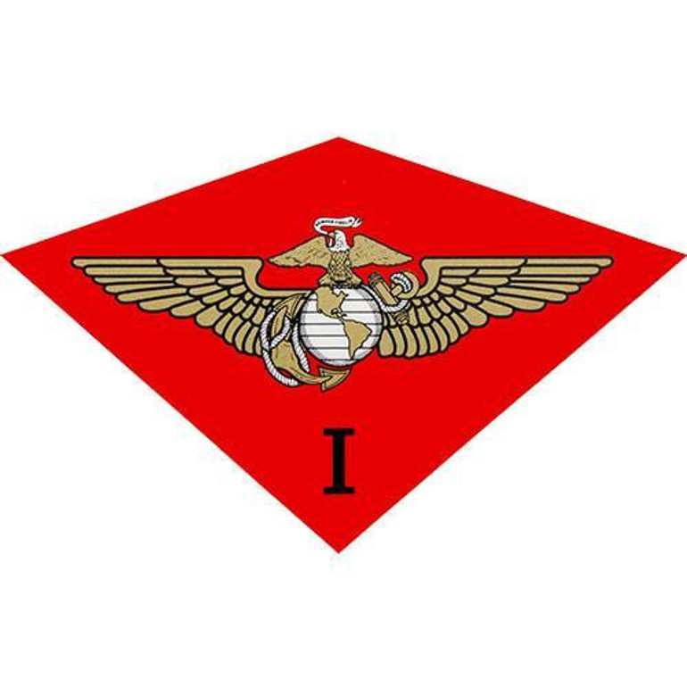 1st Marine Air Wing Clear Decal