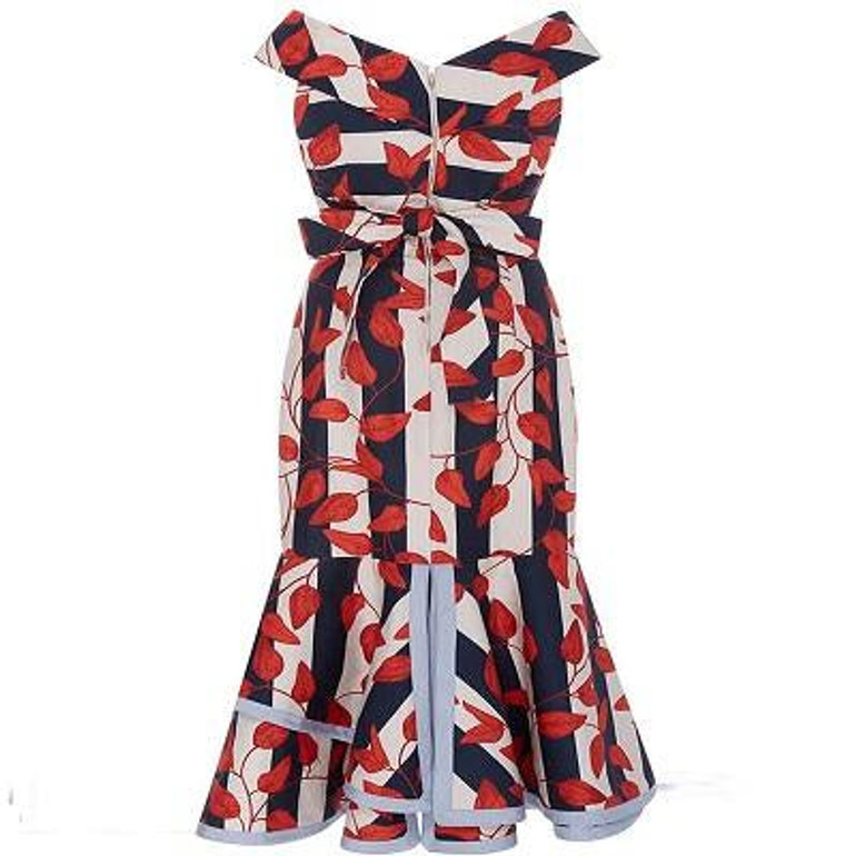 Vintacy 2017 Designer women mermaid maxi dress Bowknot red summer Backless casual dresses vacation spring women party dress