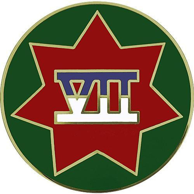 VII (7th) Corps Combat Service Identification Badge