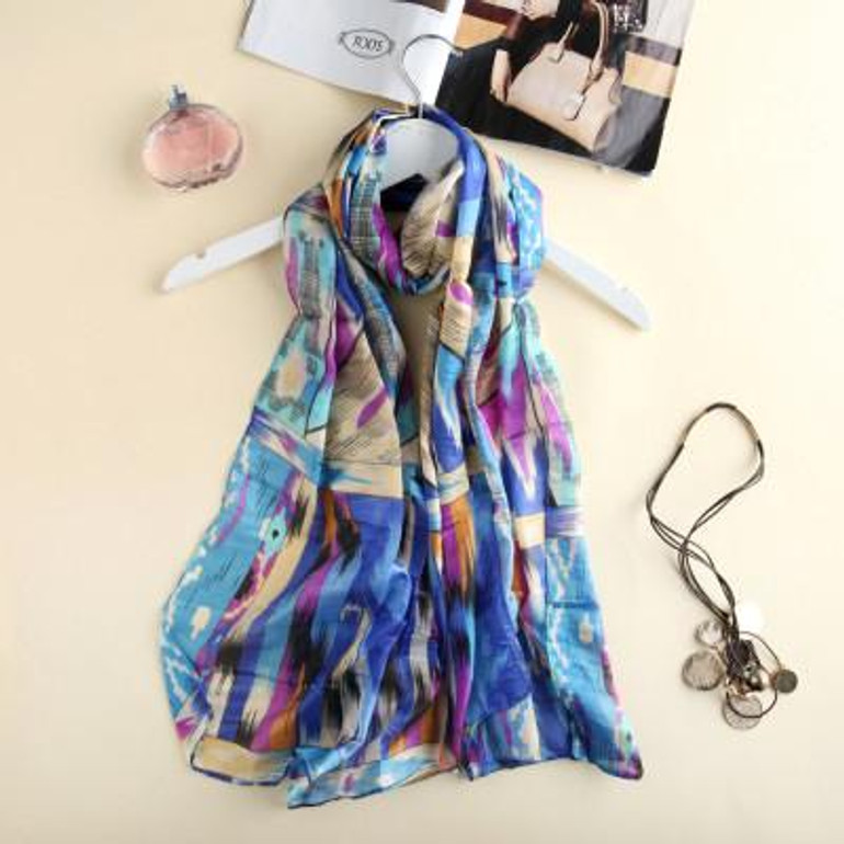 Scarf Silk Stoles and Scarves Soft chiffon Scarves Winter Charpes Blanket Scarf Plaid for women Foulard Femme Fulares Mujer