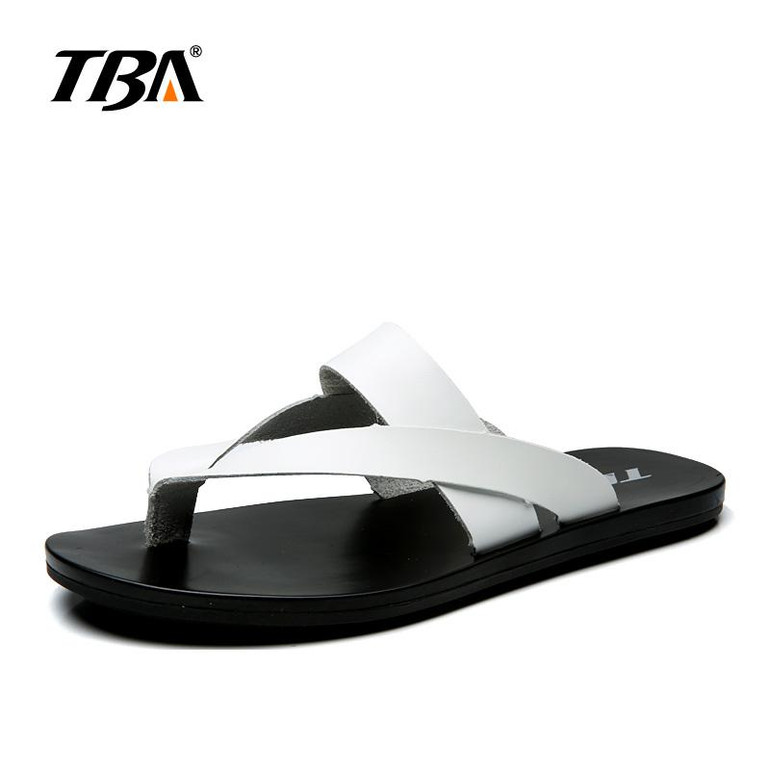 New 2017 Summer Men Sandals Beach Shoes Casual Flip Flops White Beach Men's Slippers Soft Comfortable Rubber Sandals Men 5153TJX