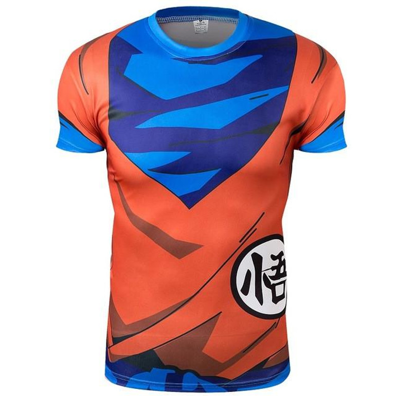 New dragon ball t shirt Men Women armor 3d t-shirt printed compression shirt tops Fitness tight tee shirt homme dbz shirt
