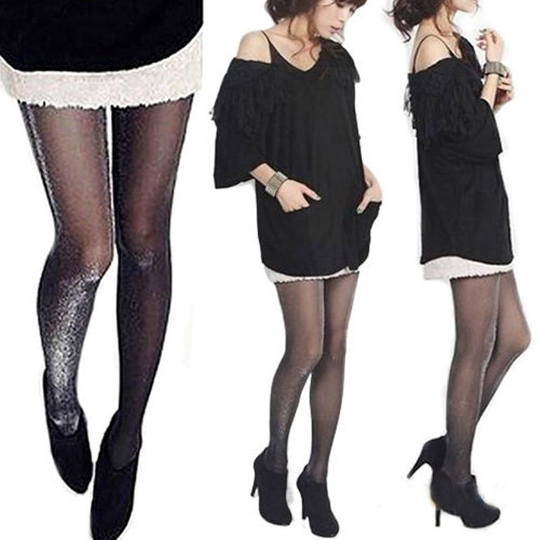 New Design Girls Womens Sexy Fashion Shiny Pantyhose Glitter Stockings Glossy Tights 1pc Hot Selling