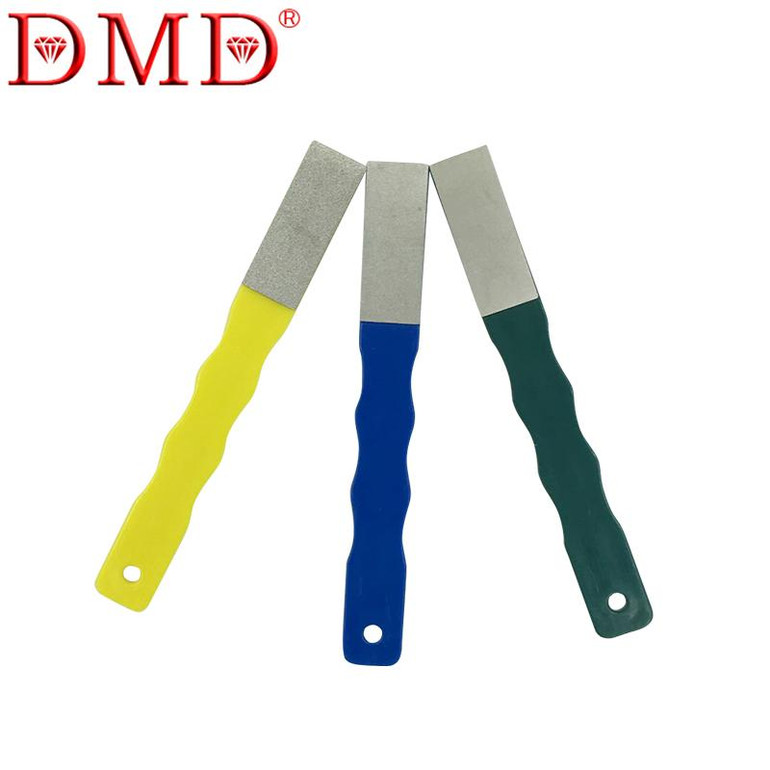 DMD 220 400 600 grit Diamond Coated knife Sharpener Whetstone for knives tools