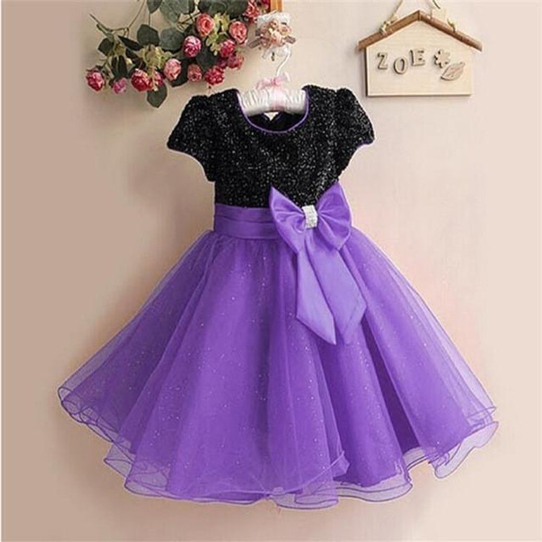 2017 Kids Patchwork Lace Dresses For Girl Bow Infant Baptism Baby Dress Princess Wedding Flower Girl Dress Children Party Wear 2017 Kids Patchwork Lace Dresses For Girl Bow Infant Baptism Baby Dress Princess Wedding Flower Girl Dress Children Party Wear