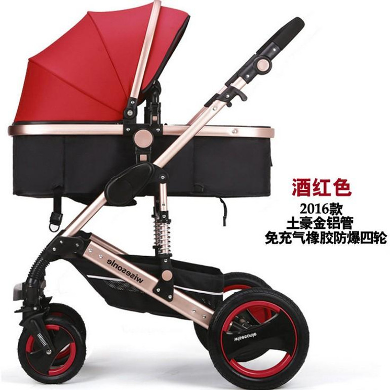 Stroller free shipping certification 3 year warranty baby stroller 0 - 3 years Multi-color choices Natural Rubber Four Wheel