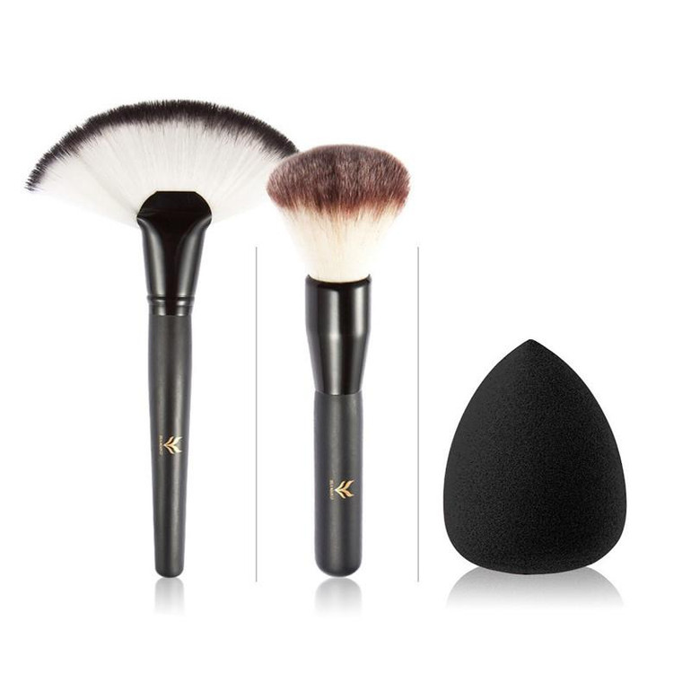 Makeup Set Face Concealer Blush Foundation Brush Waterdrop Powder Puff Cosmetics Make Up Tools Accessories Pro Makeup Brushes