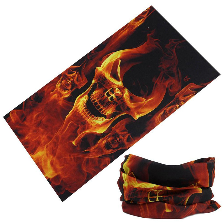 Magic Polyester Bandana Microfiber Headwear Seamless Tubular hijab Neck Tube Sports Scarf Mask Headband Motorcycle kerchief