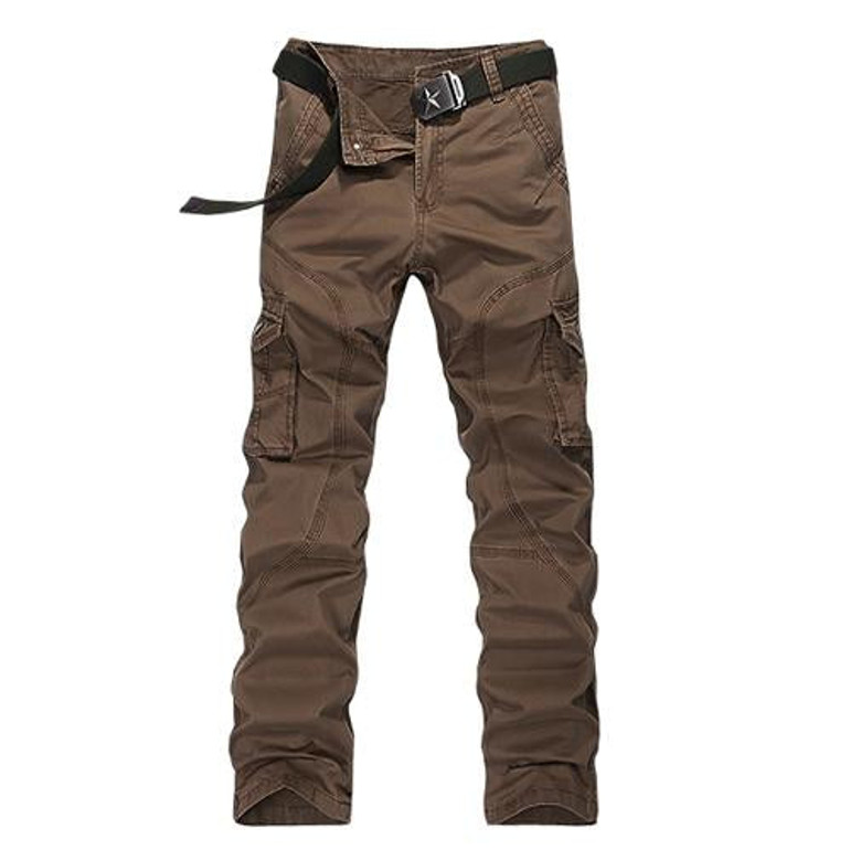 MAGCOMSEN Cargo Pants Men Autumn Military Style Men's Tactical Pants Loose Multi Pockets Casual Long Pants Trousers AG-BDC-014