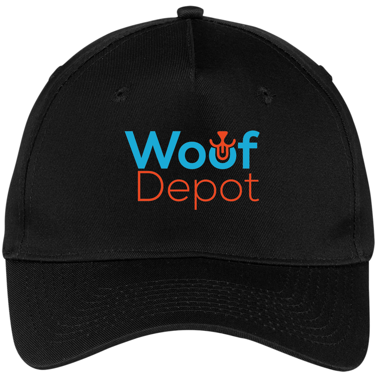 Five Panel Twill Cap