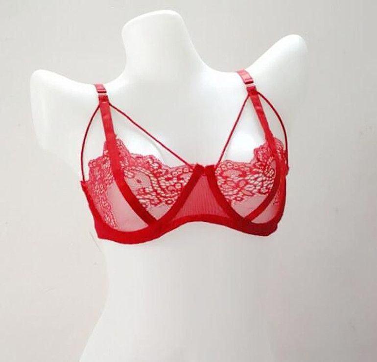 New Lace Bra  Bralette Fashion Cage Brassiere  Crop Top Sexy Intimate Underwear Black soutien gorge sujetador bras for women