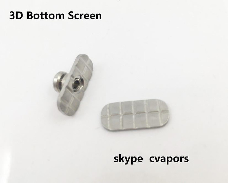 Replacement One pair adjustable pusher 3D Screen with one oven for PAX2 vapor pax 2 & PAX3 vapor PAX3