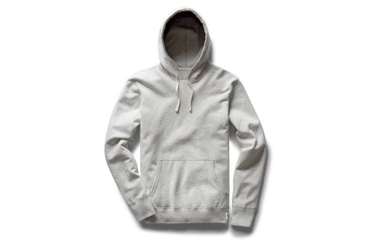 Reigning Champ Pullover Hoodie - Heather Ash