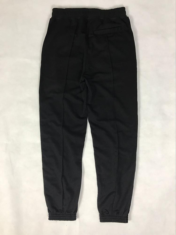 Side Velvet Patchwork Design Men Black Jogger Pants New 2017 Streetwear Mens Velour Casual Sweatpants Joggers Free Shipping